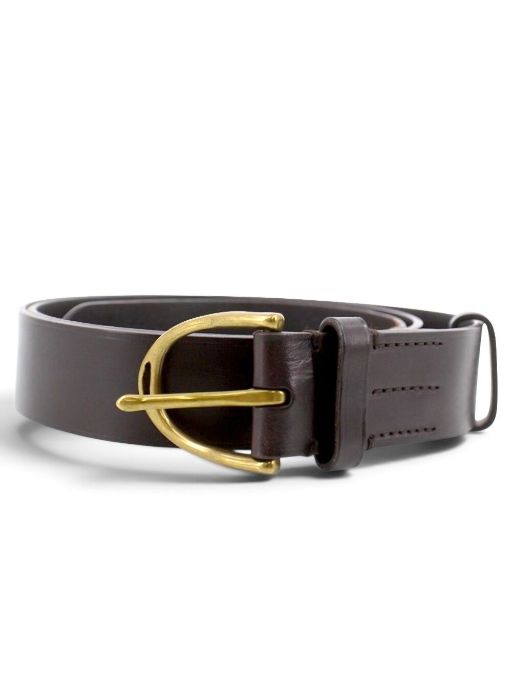 Polo Ralph Lauren Belt Brown Leather Unisex
